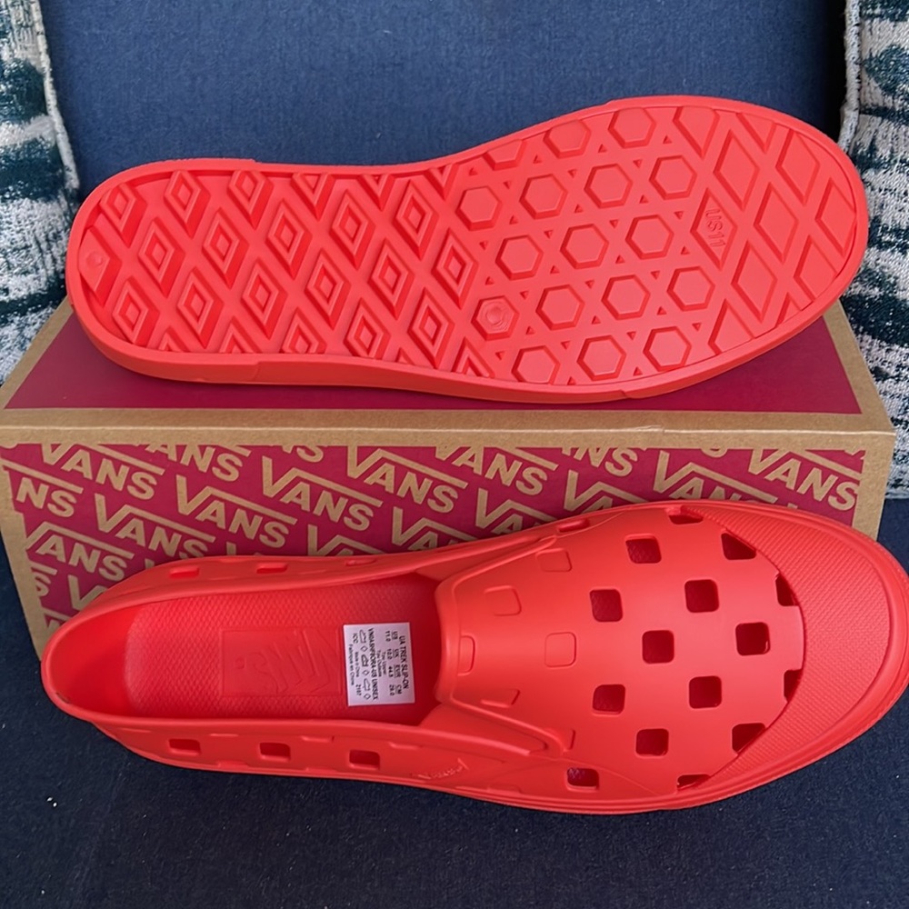 Vans Trek Slip-On Orange MEN`S - Picture 4 of 16